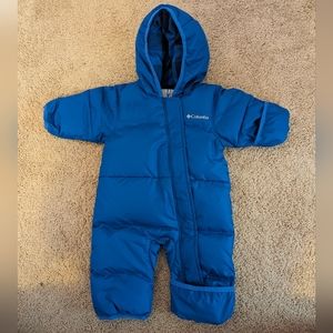 Blue Columbia Infant Snuggle Bunny Bunting 0-3 months